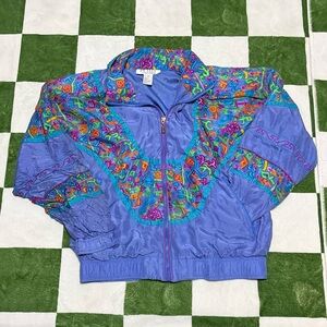 Vintage Petite Sophisticate Windbreaker Women’s Size Small 100% Silk